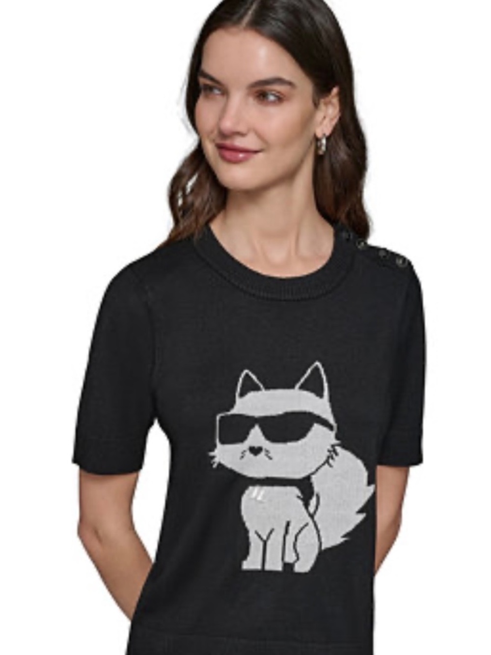 NWT KARL LAGERFELD PARIS WOMANS CHOUPTTE SWEATER size large